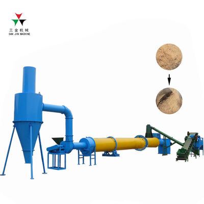 qualità  Sustainable Biomass Flour Pellet Flour Wood Alfalfa Air Circulation Wet Drying Processing Pipe Drying Stove Ce Approved Professional Sawdust Dryer Machine fabbrica
