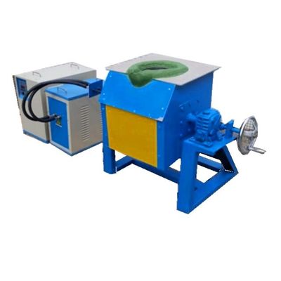 qualità  25kw Energy Saving Tilting Sinter Machine Melting Furnace For Aluminum Foundry fabbrica